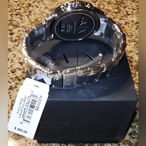 Armani Exchange Chronograph Stainless Steel Watch - Picture 3 of 8